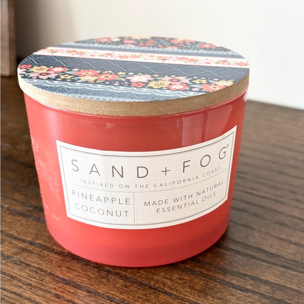 Sand + Fog PINEAPPLE COCONUT Candle